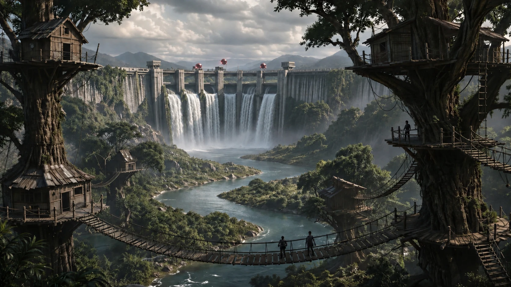 Dam Valley — Konzeptvisualisierung